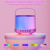 EAIHW Karaoke Machine for Kids Adults Portable Bluetooth 5.3 Speaker with 2 Wireless Microphones, Five LED Disco Lights Modes, Five Funny Sound Modes, for Girls Boys Family Home Party