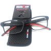 Foster Grant Ironman Reading Glasses, Black/Red (+2.75)