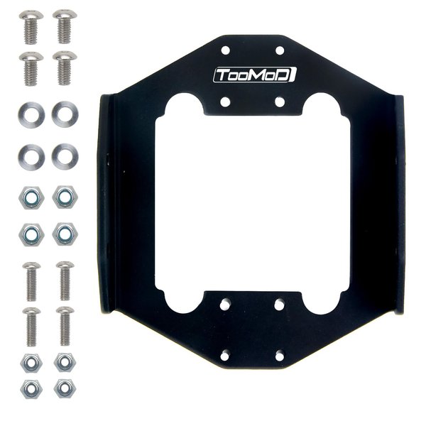TOOMOD Aluminum Wheelbase Extend Stretch Wide Plate Kit For Tamiya Bullhead Clodbuster Chassis Upgrades Parts