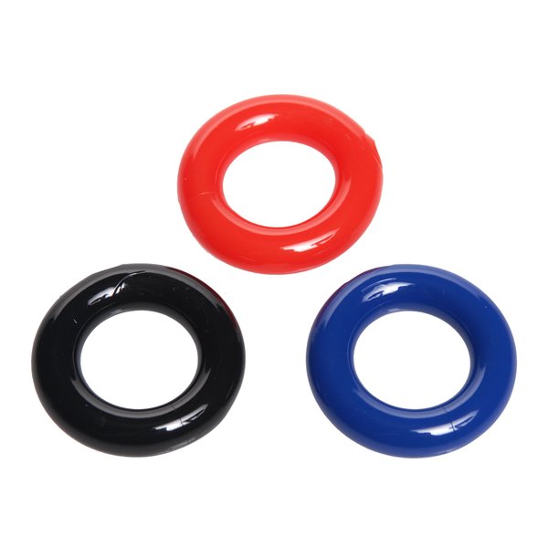 Trinity Vibes Stretchy Cock Ring Pack