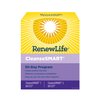 Renew Life Cleanse Smart Advanced Total Body Program,Detox Cleanse Promotes Digestive Regularity and Supports Waste Elimination, Herbal Blend with Magnesium, Soy and gluten-free, 60 Count(Pack of 2)