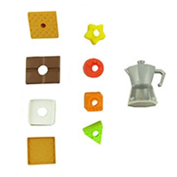 Replacement Parts for Fisher-Price Laugh & Learn 3-in-1 On-The-Go Camper Playset - GTJ59 ~ Replacement Smores Treat, Coffee Maker and Shapes