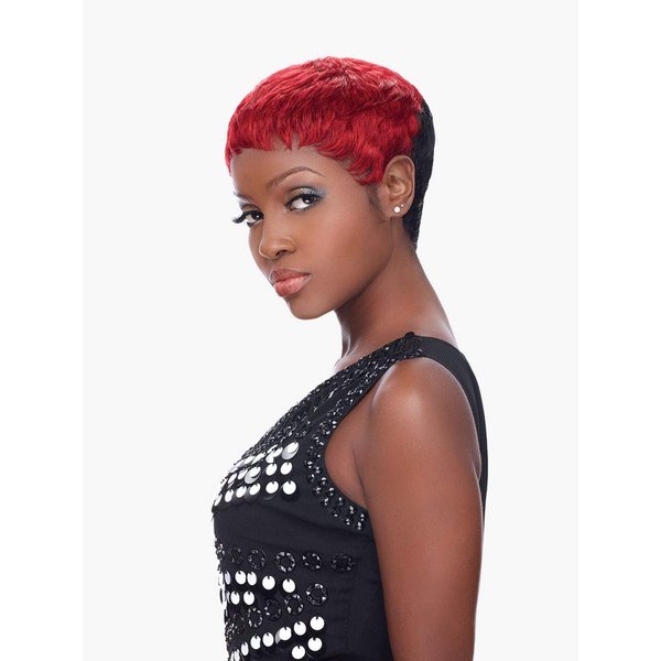 Sensationnel Bump Human Hair Wig - Urban Pixie (CARAMEL)