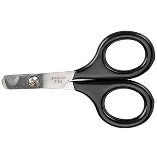 Master Grooming Tools Pet Nail Scissors — Stainless Steel Scissors for Trimming Nails on Cats and Birds - Small, 3½"