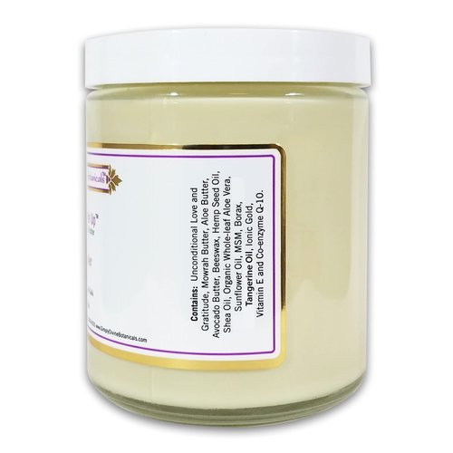 Butter Me Up Tangerine Hand and Body Butter 8 oz by Simply Divine Botanicals