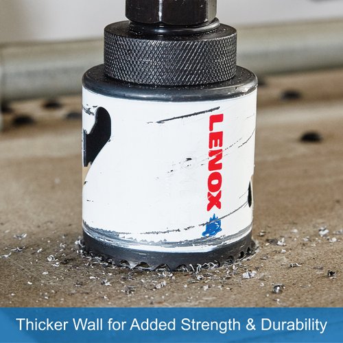 LENOX Tools Hole Saw, Bi-Metal, Speed Slot, Arbored, 2-3/8-Inch (1772953)