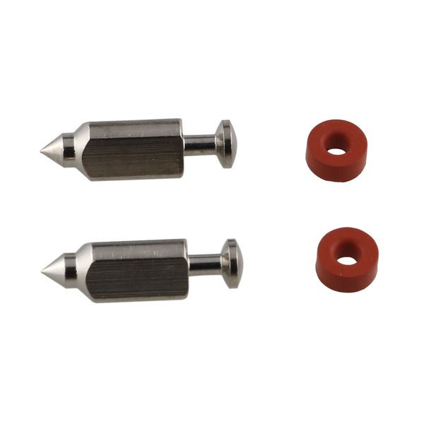 ZCZQC 2pcs 398188 281144 Carburetor Float Valve Needle Seat Kit Briggs Stratton 398188 Fuel Supply System Carburetors