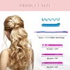 30pcs Heatless Hair Curlers Rollers Wave Curls Styling Kit with 2 Sets Styling Hooks,No Heat Hair Curlers Spiral Curlers for Medium and Long Hair 17.8”(45 cm)…