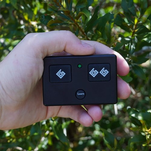 Ghost Controls 3-Button Remote Transmitter for Automatic Gate Openers, Model AXS1