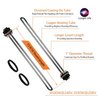 EWH-02 Electric Water Heater Tune-Up Kit, Water Heater Parts - Two 4500W 240V Heater Elements, Universal Upper Water Heater Thermostat, Lower Thermostat and Protective Covers. Fits Most brands