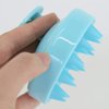 BTWTRY Light Green Hair Shampoo Brush Scalp Care Hair Brush with Soft Silicone Care Scalp Massager for The Scalp Exfoliate and Promote Hair Growth (Light Green)