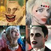 GOROMON 6 Sheets 3D Joker Tattoos Stickers, Halloween Damaged Joker Temporary Tattoos For Women Men Adults Hand Face, Halloween Makeup Kit Costume Party Rave Accessories Clown Prison Rapper Prisoner F