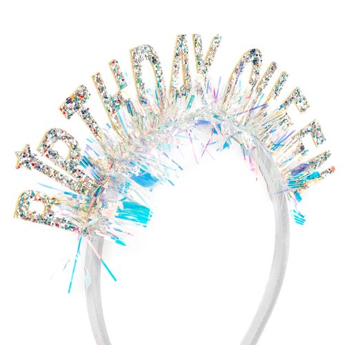 Canitor Birthday Queen Birthday Headband for Women Girls Birthday Crown Birthday Girl Headband Birthday Tiara Happy Birthday Party Decorations Birthday Gifts