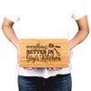Andaz Press Laser Engraved Small Bamboo Wood Cutting Board, 9.5 x 6-inch, Everything is Better in Gigi's Kitchen, 1-Pack Grandma Mother's Day Mom's Birthday Grandma Cutting Board Grandma Gift Ideas