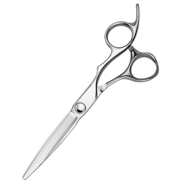 AOLANDUO Barber Scissor (6 Inch)-EXTREMELY SHARP-Offset Design Carefully Cast with Japanese VG10 Stainless Steel Hair Cutting Scissor for Salon Stylists- Smooth Motion Fine Craftsmanship Barber Shears