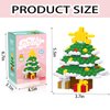 Hisgeru Christmas Building Blocks Tree Compatible with Lego Christmas Micro Blocks Stacking New Toys Holiday Present Box New Year Birthday Gifts for Kids 7 8 9 10 11 12 Years Old (Tree)