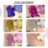 3 Color Face and Body Glitter Gel, Music Festival Rave Accessories for Women Body Face Nail Hair Glitter Makeup.(03#Pink+05#Silver+06#White)