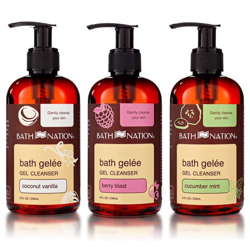 Bath Nation Bath Gelee Gel Cleanser Citrus Squeeze 8 Oz