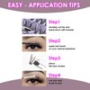Lash Extension 320 Pcs Individual Lashes Cluster Natural DIY Eyelash Extension Lash Clusters 10-16mm Length Mix 30D+40D Soft Eyelash Extensions for Makeup at Home (30+40D-0.07-10-16MIX)