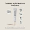 Tranexamic Acid + Glutathione Eye Cream - Powerful Antioxidant, Reduces Dark Circles in the Eye, Improve Uneven Skin Tone with Vitamin C - Suitable for Morning and Night Use, 1.01 oz.