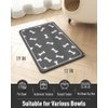 Pet Feeding Mat-Absorbent Dog Mat for Food and Water Bowl-No Stains Easy Clean Dog Food Mat-Quick Dry Dog Water Dispenser Mat-Puppy Supplies Dog Stuff-Dog Accessories Dog Water Bowl Mat