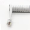 Trisonic 25 FT White Telephone Handset Cord, Standard