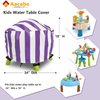 Aacabo Kids Water Table Cover Little Tikes Spiralin' Seas Waterpark Play Table Cover Sand Water Table Cover Outdoor Toys Cover 34X34X18 inch-(Cover only)-Purple
