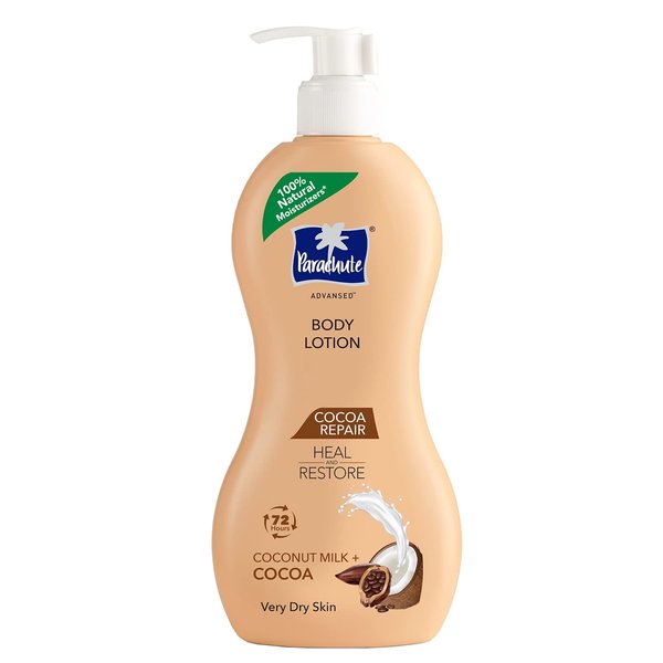 BBRATS Cocoa repair Body Lotion with Pure Coconut Milk & Cocoa butter, 100% Natural Moisturiser, 400ml