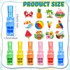Capoda 36 Pcs Summer Hawaiian Party Favors Tropical Luau LED Light up Finger Lights Beach Gifts Glow in The Dark LED Gifts Hawaii Light Ring for Summer Party Supplies Goodies Bag Piñata Filler Prize