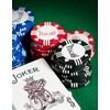 Bicycle 8G 50Count Clay Poker Chips 8G Clay Poker Chips, 50Count