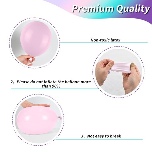 Mermaid Party Balloons, Mermaid Purple Pink Teal Balloon with conch shell starfish Print Balloons Mermaid Confetti Balloon for Under the Sea Theme Birthday Kids Girls Princess Party Supplies