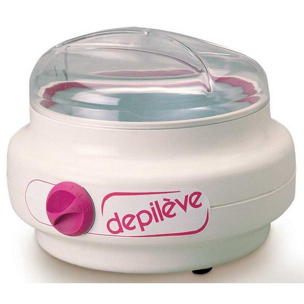 Depileve Pro Wax Warmer - Thermostat Controlled, Adjustable Heat Settings, Low Profile - 14 oz.