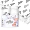 100% Organic Cotton Fitted Sheets for Graco Pack n Play, Babyletto, Pamo Babe, Hiccapop, Dream on Me, Evenflo, Baby Trend, Hygge Hush Portable/Mini Crib/Playards