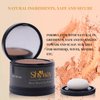 Shyway Hair Powder,Root Touch Up,Hairline Powder,Safe for Hair and Scalp,Instant Coverage,Compact Size-Hair Powder for Women,Hairline Powder Stick,Quick Root Touch Up,On-the-Go Use(Dark Brown*1)