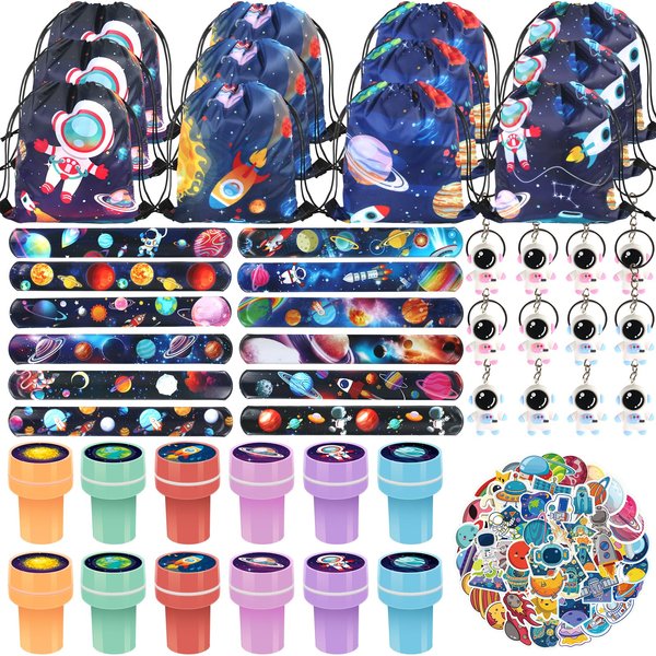 Space Party Favors, Space Themed Birthday Party Decorations Outer Space Party Favors Gifts Goodie Bags Stuffers Space Birthday Party Supplies Astronaut Toys for Kids Boys Girls