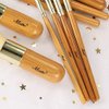 Matto Makeup Brushes 9-Piece Makeup Brush Set Foundation Brush with Travel Makeup Bag
