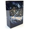 Eclipse Wolf Series Cave Design Hard Plastic Crushproof Cigarette Case, 2ct, Kings, 3116D17-2