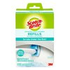 Scotch-Brite Disposable Toilet Scrubber Refills, Removes Rust & Hard Water Stains, 10 Disposable Refills Blue