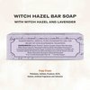 The Grandpa Soap Company Witch Hazel Bar Soap - Tones and Rejuvenates Skin, With Witch Hazel and Lavender, Provides a Relaxing Effect, Vegan, For Face and Body, 4.25 Oz, 3 Pack