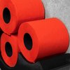 Red Toilet Paper 3 ply 6 Rolls pack 140 Premium Quality sheets