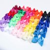 Oaoleer 30 Colors 4 Inch Hair Bows Clips Grosgrain Ribbon Bows Hair Alligator Clips Hair Barrettes Hair Accessories for Girls Toddler Infants Kids Teens Children