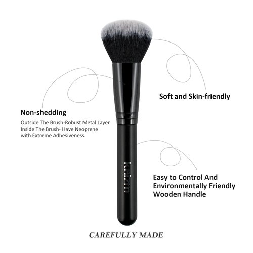 Makeup Brushes 15 pcs Makeup Kit,Foundation Powder Brush Eyeshadow Brush Concealers Blush Face Make up Brushes Set with fabric storage bag and 4pcs Beauty Blender Sponge