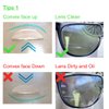 4 Pack, +2.75 Great View Reusable Stick-On Bifocal Lenses Reader Magnifying Adhesive Reading Lens Sticker Sport Sunglass Safety Glasses Magnifier Add On Goggles (4 Pack, +2.75)
