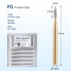 JMU Trimming&Finishing Carbide Burs, Needle, 12 Blades, FG #7901, 5/pk (ISO No. 247/009)