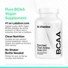 Do Vitamins Branched Chain Amino Acids (BCAA) Capsules, Vegan AjiPure BCAAs, 1 on Labdoor, 2:1:1, 2100 mg, Amino Acids Supplement, Keto, Paleo, Third-Party Tested, 90 Count