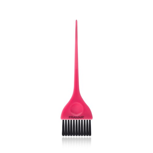 FRAMAR Pink Hair Color Brush - Hair Coloring Brush for Hair Dye, Hair Dye Brush to Apply Hair Color, Color Brushes for Hair Salon, Brush for Dyeing Hair, Colour Brush for Hair Coloring, Dye Tools