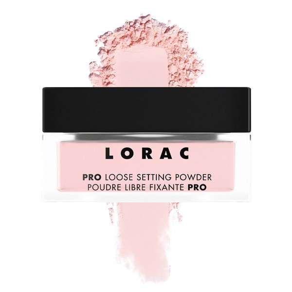LORAC PRO Loose Setting Powder | Finishing Powder | Soft Rose Pink