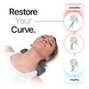 ChiroLux Curv | Cervical Neck Traction Device & Neck Posture Corrector. This Chiropractic Tool Is a Cervical Neck Wedge, Neck Curve Restorer & Cervical Traction Device For Neck Pain Relief