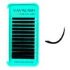 VAVALASH Cashmere Faux Mink Ellipse Flat Lashes 0.15 0.2mm C D Curl 6-17mm Soft Lightweight Classic Lash Extensions Matte Split Tip Natural Eyelash Extensions Professional Salon Use(0.2-C-8-15mm)