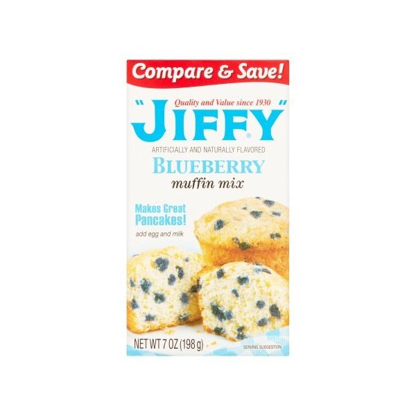 Jiffy Blueberry Muffin Mix (Pack of 4)
